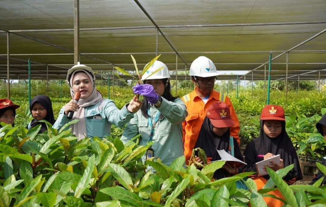 Kunjungan Edukatif, PT Vale Jadi Pilihan Belajar Pengelolaan Lingkungan untuk Pelajar Sekolah Dasar