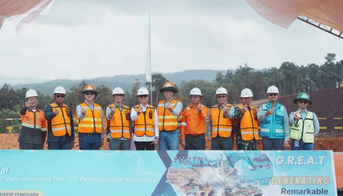 Teguhkan Komitmen Keberlanjutan di Pomalaa, PT Vale dan PAMA Gelar First Digging Ceremony