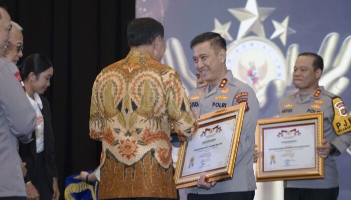 Kapolda Sulsel Irjen Rusdi Hartono Kembali Raih Penghargaan Nasional di Kompolnas Awards 2025