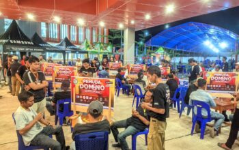 Warkop Klinkdoro Sukses Gelar Turnamen Domino Perdana di Menara Payung Mall Palopo