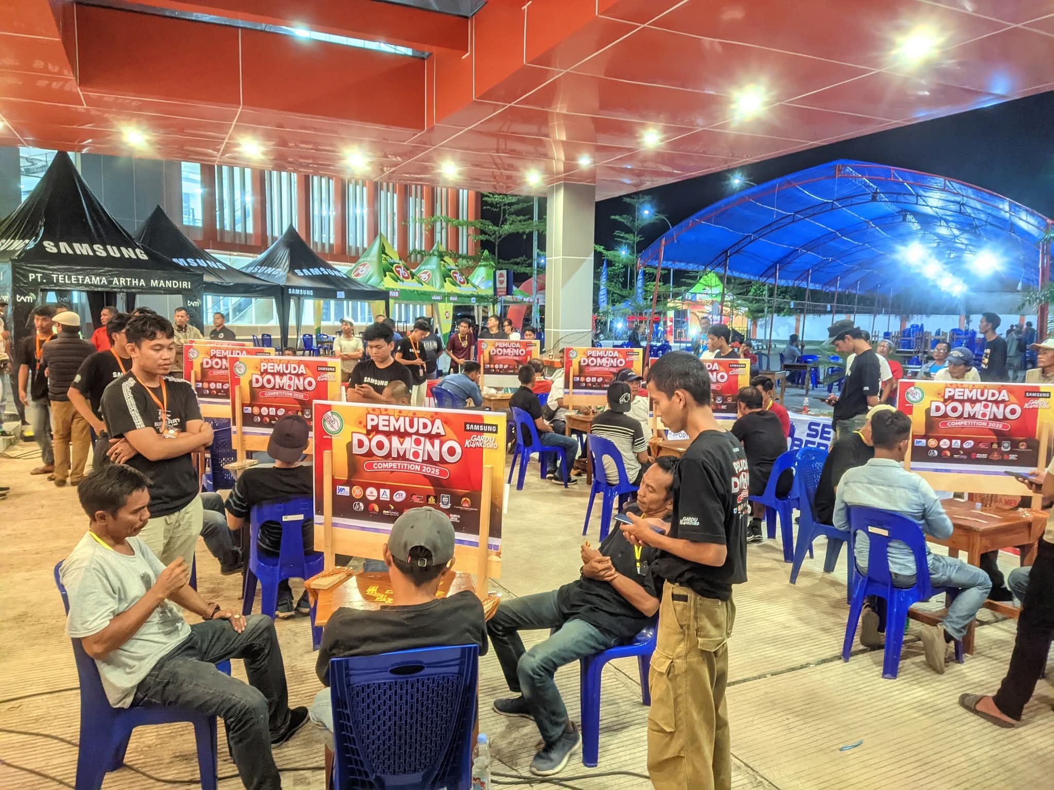 Warkop Klinkdoro Sukses Gelar Turnamen Domino Perdana di Menara Payung Mall Palopo