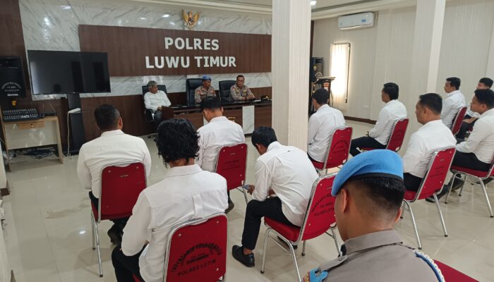 AKP Hamzah Ajak Anggota Polres Luwu Timur Jauhi Gaya Hidup Hedon dan Jadi Teladan Masyarakat