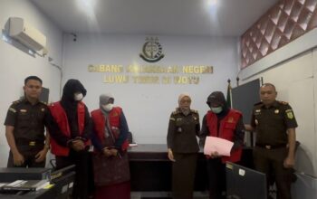 Kejari Lutim Tetapkan Tiga Tersangka Korupsi Dana Pendidikan Kesetaraan PKBM Alam Semesta