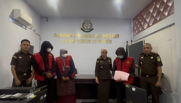 Kejari Lutim Tetapkan Tiga Tersangka Korupsi Dana Pendidikan Kesetaraan PKBM Alam Semesta