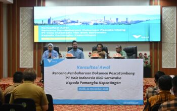 Libatkan Pemangku Kepentingan, PT Vale Paparkan Rencana Strategis Perbaharui Dokumen Pasca Tambang untuk Keberlanjutan