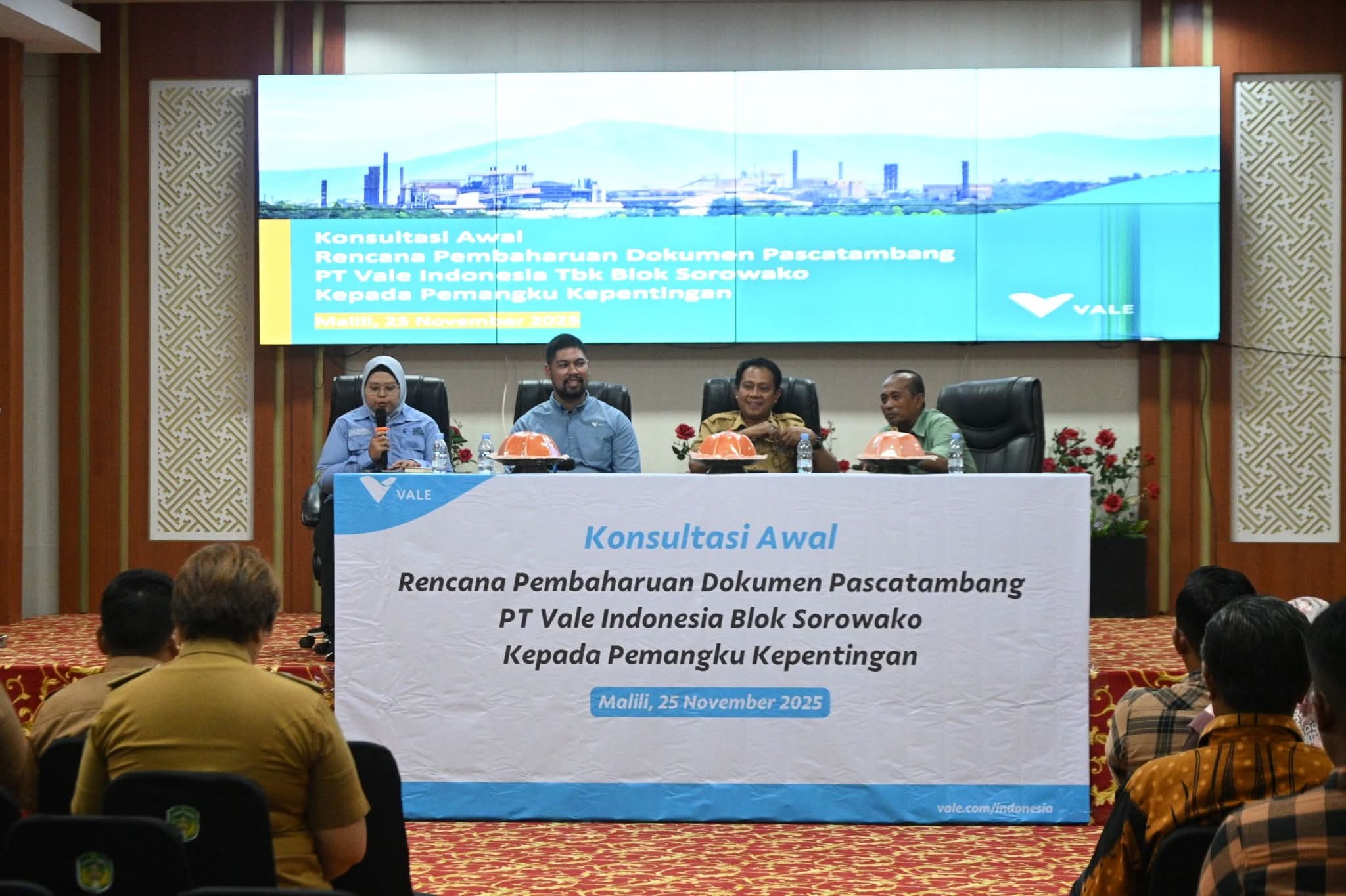 Libatkan Pemangku Kepentingan, PT Vale Paparkan Rencana Strategis Perbaharui Dokumen Pasca Tambang untuk Keberlanjutan