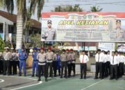 Polres Luwu Timur Gelar Apel Kesiapsiagaan Hadapi Potensi Bencana Musim Hujan