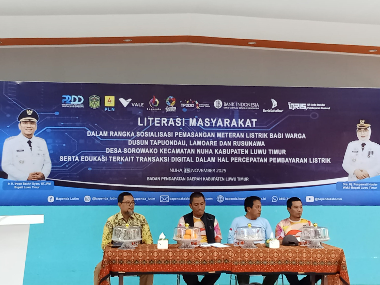 Kolaborasi Tingkatkan Keamanan dan Keandalan Sistem Kelistrikan di Sorowako, PT Vale Bersama Pemkab Luwu Timur dan PLN Gelar Sosialisasi