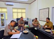 Kapolres Lutim dan BPBD Perkuat Koordinasi Hadapi Potensi Bencana