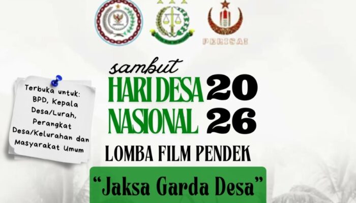 Kejaksaan Negeri Luwu Timur Gelar Film Pendek Bertema “Jaksa Garda Desa” dalam Rangka Hari Desa Nasional 2026