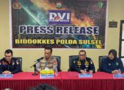 Biddokkes Polda Sulsel Gelar Press Release Penanganan Korban Laka Pesawat ATR 42-500