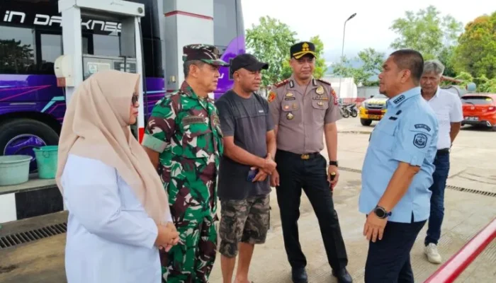 Bupati IBAS Dan Wabup Puspawati Husler Beserta Forkopimda Memantaunlangsung Penyaluran BBM