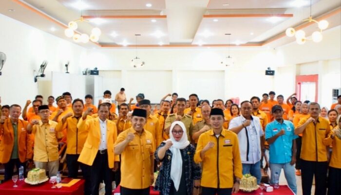 Hadiri Pengukuhan DPC Hanura, Wabup Luwu Timur Ajak Sinergi Bangun Daerah