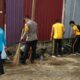 Dukung Program ASRI, Polres Luwu Timur Bersihkan Sampah di Pasar Malili 