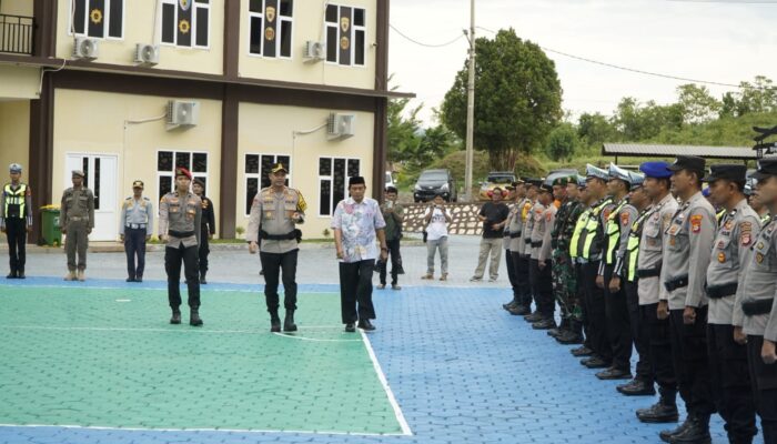 Menyambut Hariraya Idul Fitri 1447.H Polres Lutim Gelar OPS Kepolisian Terpusat Ketupat 2026