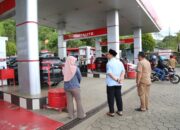 Jelang Idul Fitri 1447.H Bupati Irwan Melakukan Pemantauan Ketersedian BBM Di SPBU Atue