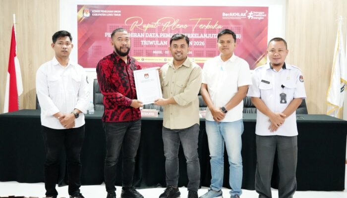 Bawaslu Luwu Timur Minta Pleno PDPB Perkuat Peran Lintas Lembaga dalam Mengawal Akurasi Data Pemilih