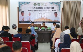 Mantapkan Persiapan, Sekda Lutim Buka Training Center Kafilah MTQ Tingkat Sulsel