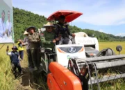 Pertumbuhan Ekonomi Pertanian Lutim Meroket Dibawah Kendali Ibas-Puspa