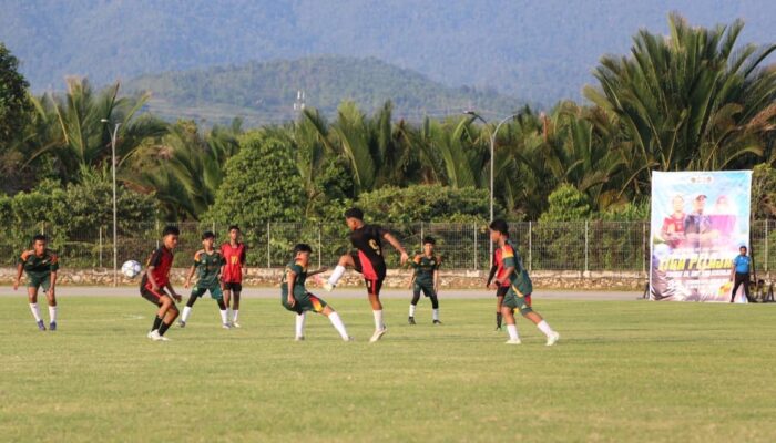 Dalam Rangkah Meriahkan HUT Lutim ke-23, Pemkab Lutim Gelar Open Turnamen Sepak Bola Liga Pelajar