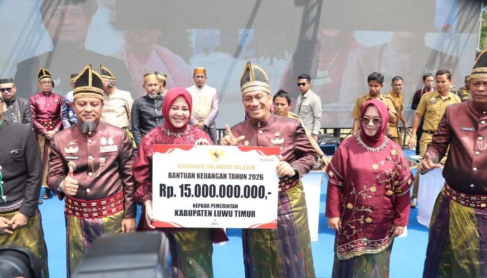 HUT ke-23 Luwu Timur Dihujani Kado Istimewa, Menteri Pertanian hingga Gubernur Sulsel Gelontorkan Bantuan Miliaran Rupiah