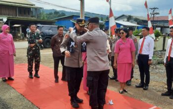 Kapolres Luwu Timur Kunjungi Polsek Towuti, Resmikan Garda Kamtibmas dan Posko di Desa Timampu