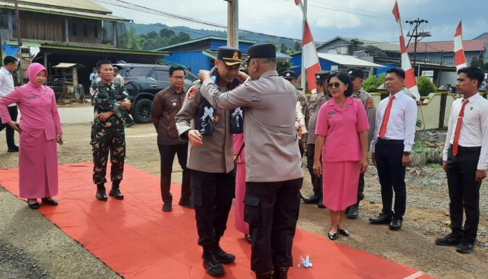 Kapolres Luwu Timur Kunjungi Polsek Towuti, Resmikan Garda Kamtibmas dan Posko di Desa Timampu