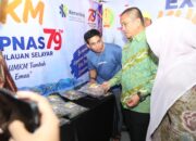 Usai Buka Pekan Expo K-UMKM Sulsel, Bupati bersama Wabup Lutim Sapa Peserta Pameran